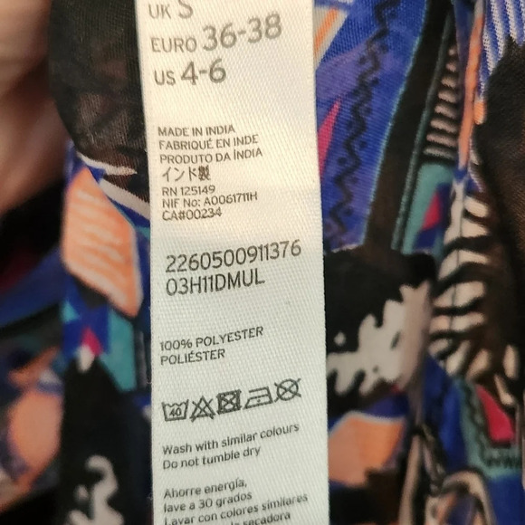 TOPSHOP size SMALL cover-up dress - Picture 4 of 6